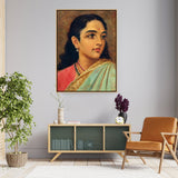 Portrait Of Elegance - Floating Framed Canvas