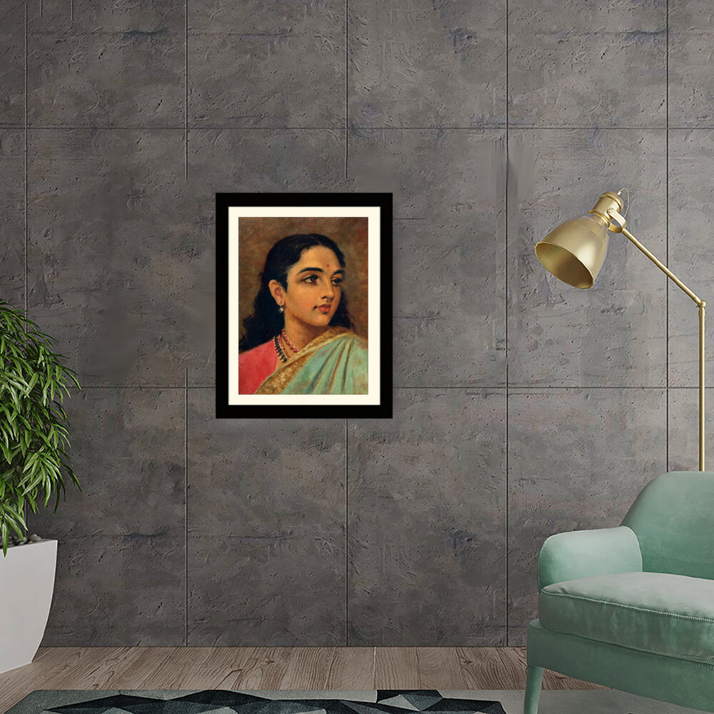 Portrait Of Elegance - Framed Wall Art