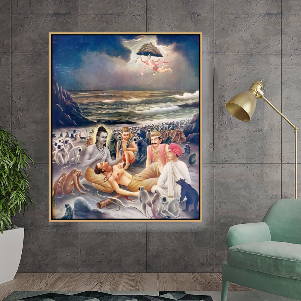 Kiran - Valipa - The Healing Touch Of Divine - Floating Framed Canvas