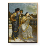 Whispers Of Elegance - Floating Framed Canvas