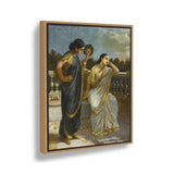 Whispers Of Elegance - Floating Framed Canvas