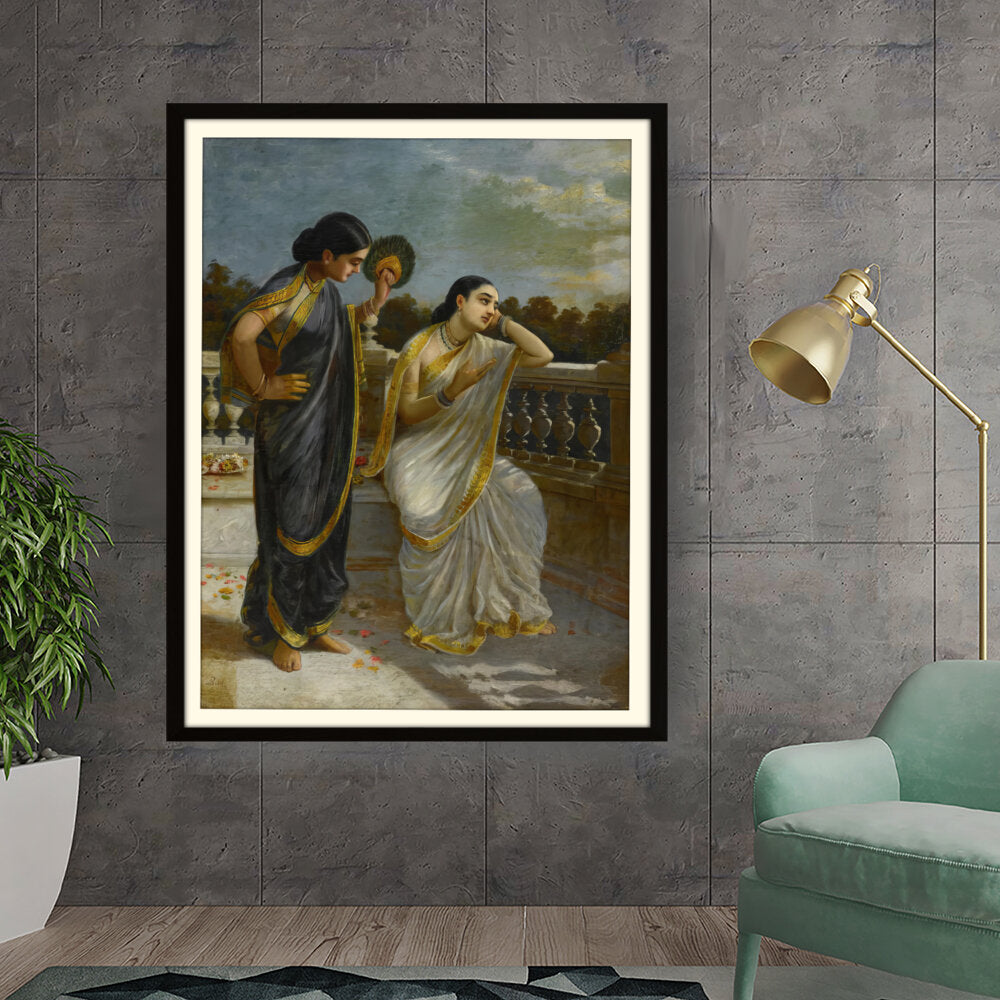 Kiran - Valipa - Whispers Of Elegance - Framed Wall Art