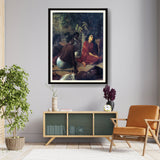 Sita Waiting - Framed Wall Art