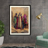 Kiran - Valipa - Royal Gathering - Framed Wall Art