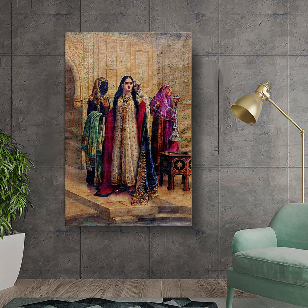 Kiran - Valipa - Royal Gathering - Wall Canvas