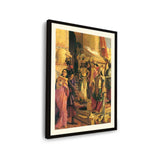 Courtly Encounter - Framed Wall Art