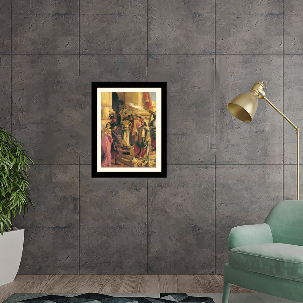 The Royal Court - Framed Wall Art