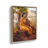 Serene Reflection - Floating Framed Canvas