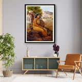 Serene Reflection - Framed Wall Art