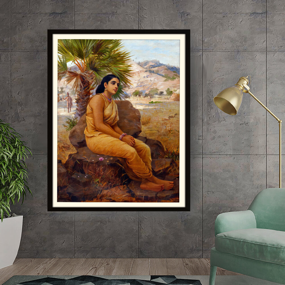 Kiran - Valipa - Serene Reflection - Framed Wall Art