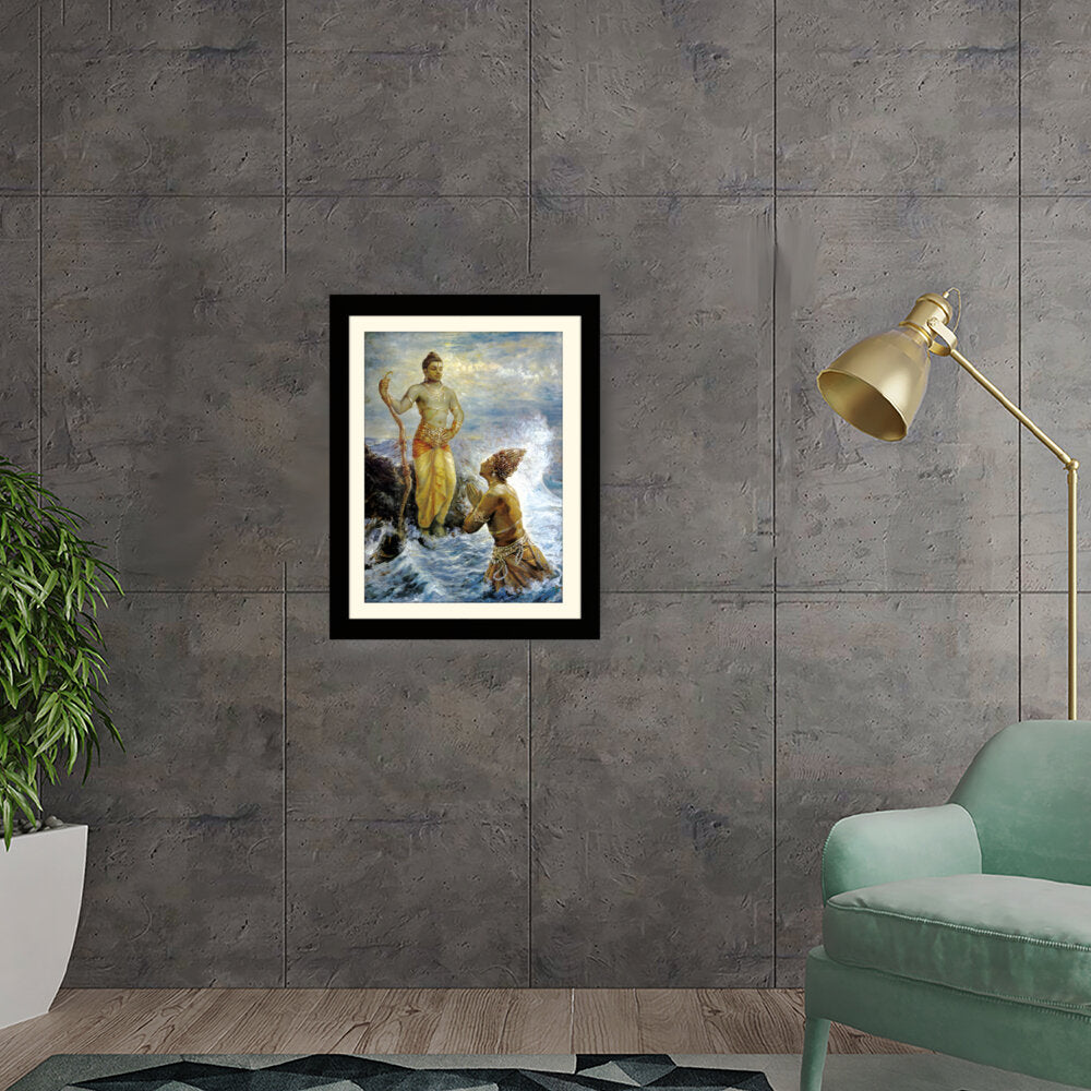 Divine Encounter - Framed Wall Art