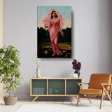 Lotus Goddess - Wall Canvas