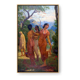Women In Harmony - Floating Framed Canvas