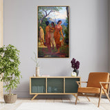 Women In Harmony - Floating Framed Canvas
