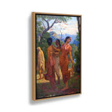 Women In Harmony - Floating Framed Canvas
