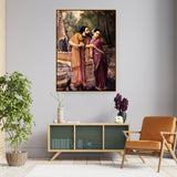 Eternal Embrace - Floating Framed Canvas