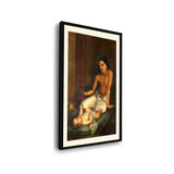 Mother And Child - Framed Wall Art