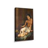 Mother And Child - Wall Canvas