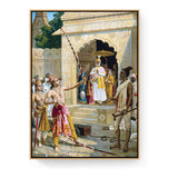 The Royal Procession - Floating Framed Canvas