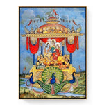 Divine Procession - Floating Framed Canvas