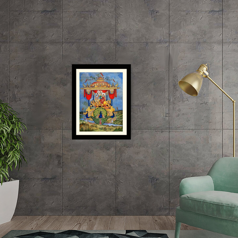 Divine Procession - Framed Wall Art