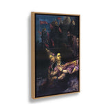 Divine Embrace - Floating Framed Canvas