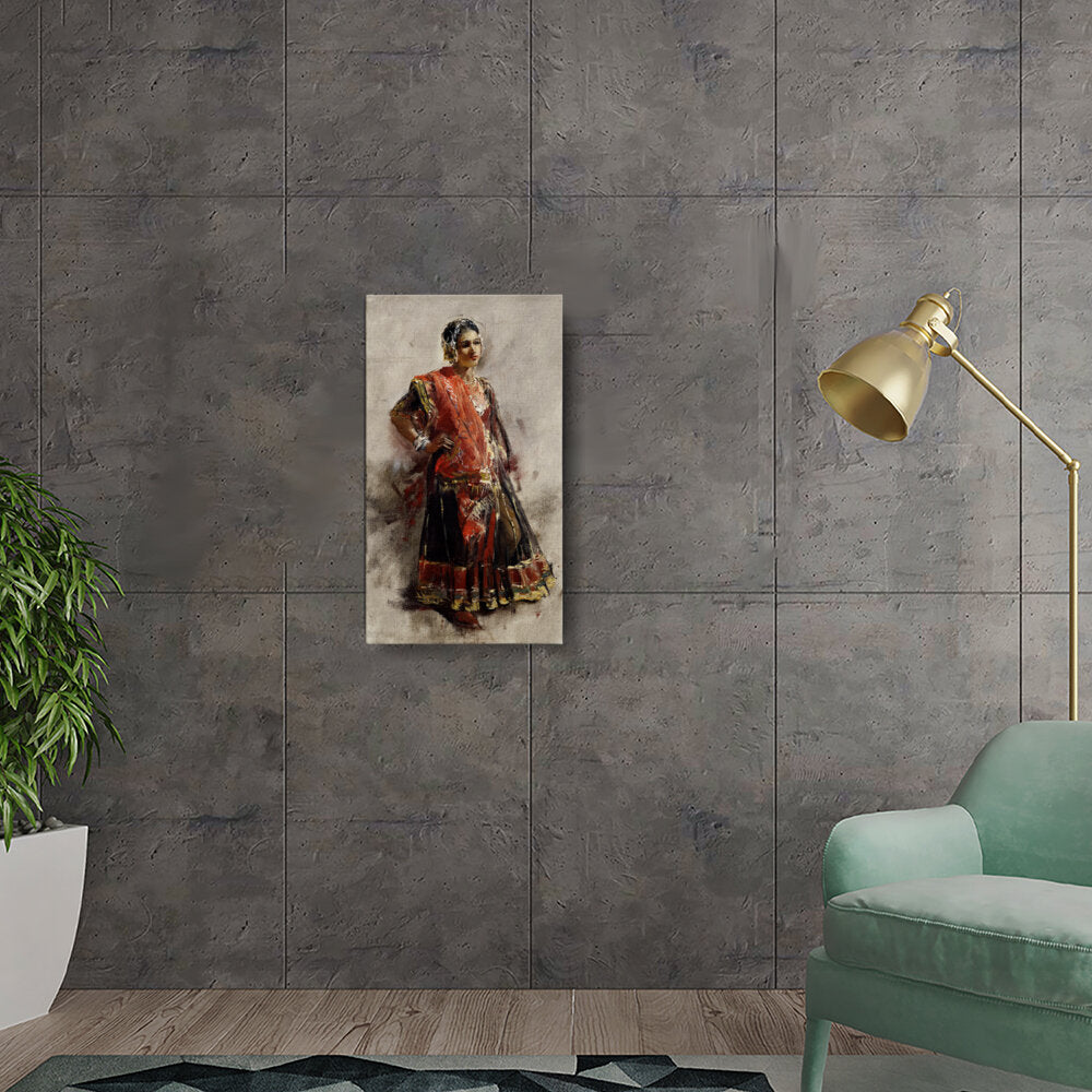 Elegance In Red - Wall Canvas