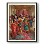 Royal Encounter - Framed Wall Art