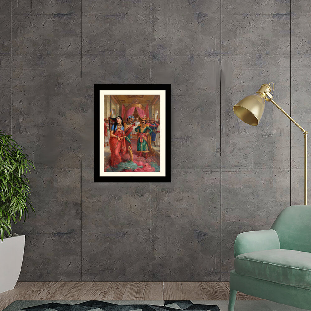 Royal Encounter - Framed Wall Art