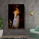 Kiran - Valipa - Mother And Child1 - Wall Canvas