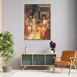 The Court Of The King - Floating Framed Canvas