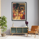 The Court Of The King - Framed Wall Art