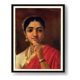 The Thoughtful Woman - Framed Wall Art