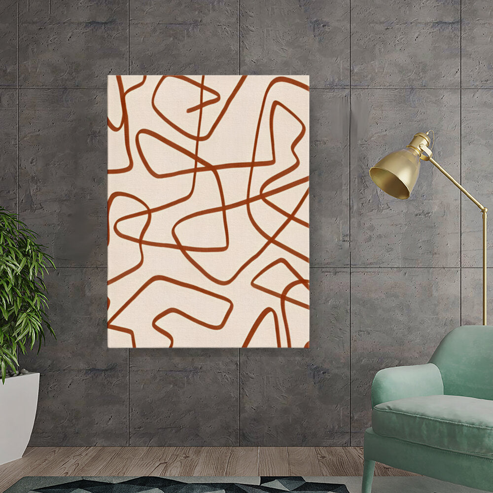 Abstract Curved Lines