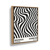 Bauhaus Exhibition Poster 5 - Floating Framed Canvas