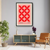 Bauhaus Pattern - Framed Wall Art