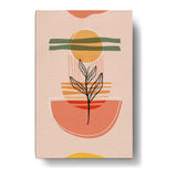 Kiran - Valipa - Serene Plant Form - Wall Canvas