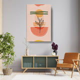 Serene Plant Form - Wall Canvas