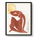 Kiran - Valipa - Embrace Of Light - Framed Wall Art