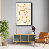 Abstract Flow - Framed Wall Art