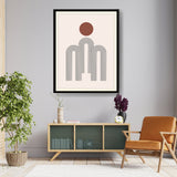 Geometric Harmony 8 - Framed Wall Art