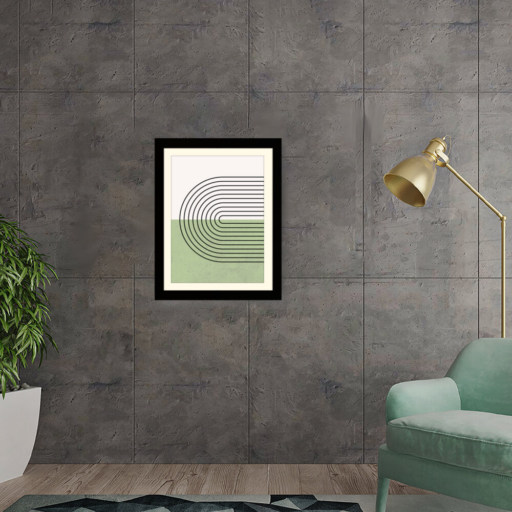 Geometric Harmony 9 - Framed Wall Art