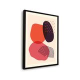 Colorful Shapes 1 - Framed Wall Art