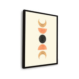 Phases Of The Moon Phases - Framed Wall Art