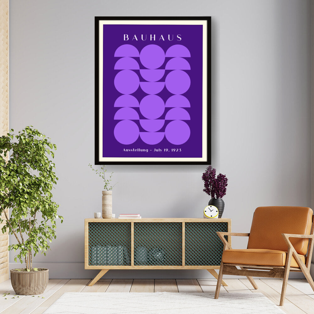 Kiran - Valipa - Bauhaus Exhibition Vibrant - Framed Wall Art