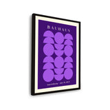 Bauhaus Exhibition Vibrant - Framed Wall Art
