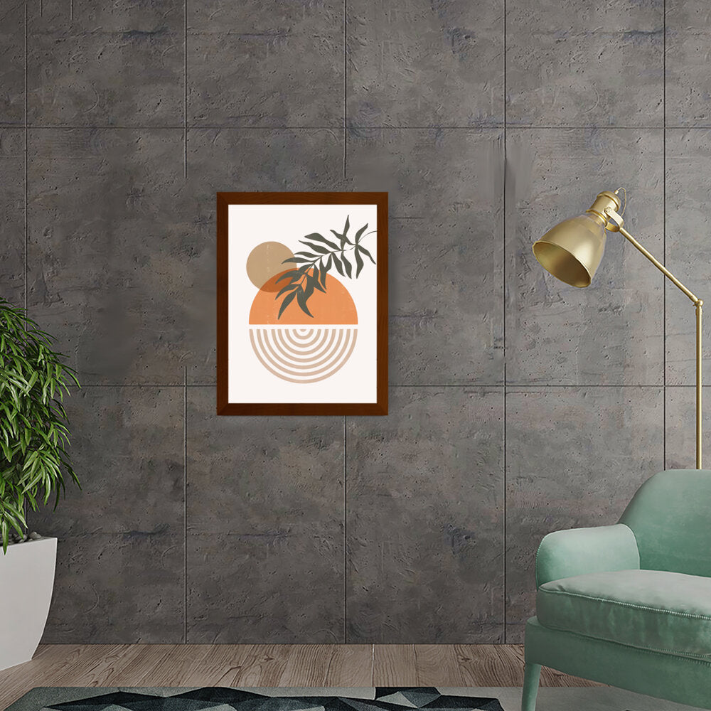 Organic Geometry - Framed Canvas