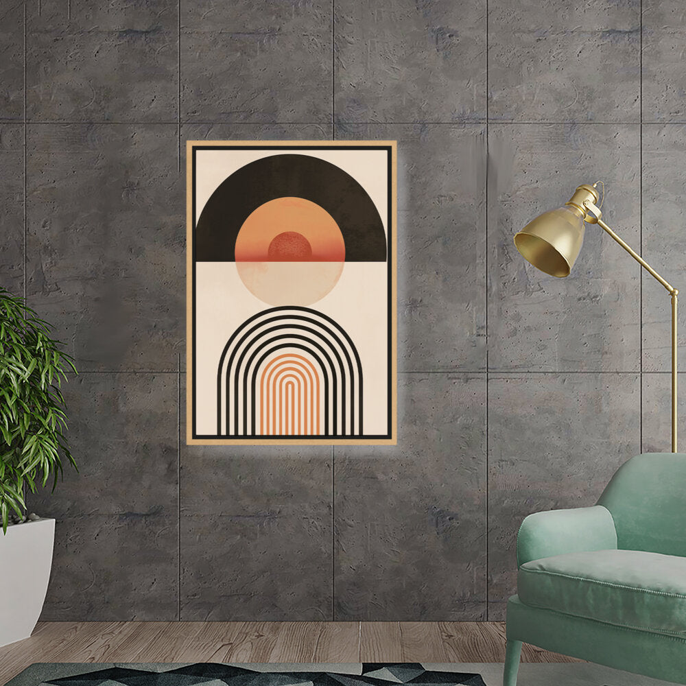 Sunset Arch - Floating Framed Canvas