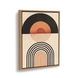 Sunset Arch - Floating Framed Canvas