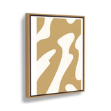 Organic Shapes - Floating Framed Canvas
